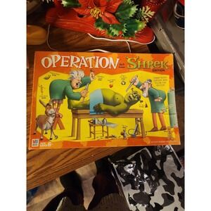 Vintage 2004 Milton Bradley Operation: Shrek Edition, Complete W/ Instructions